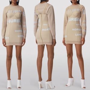 burberry dress bodycon Knitted Bodycon Sweater Dress main image 1